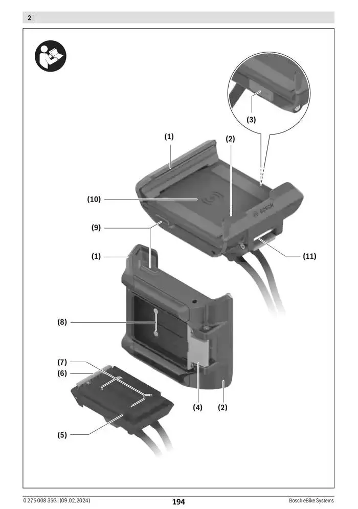 Electric Bike Manual van 12 februari tot 12 augustus 2025 - folder pagina 194