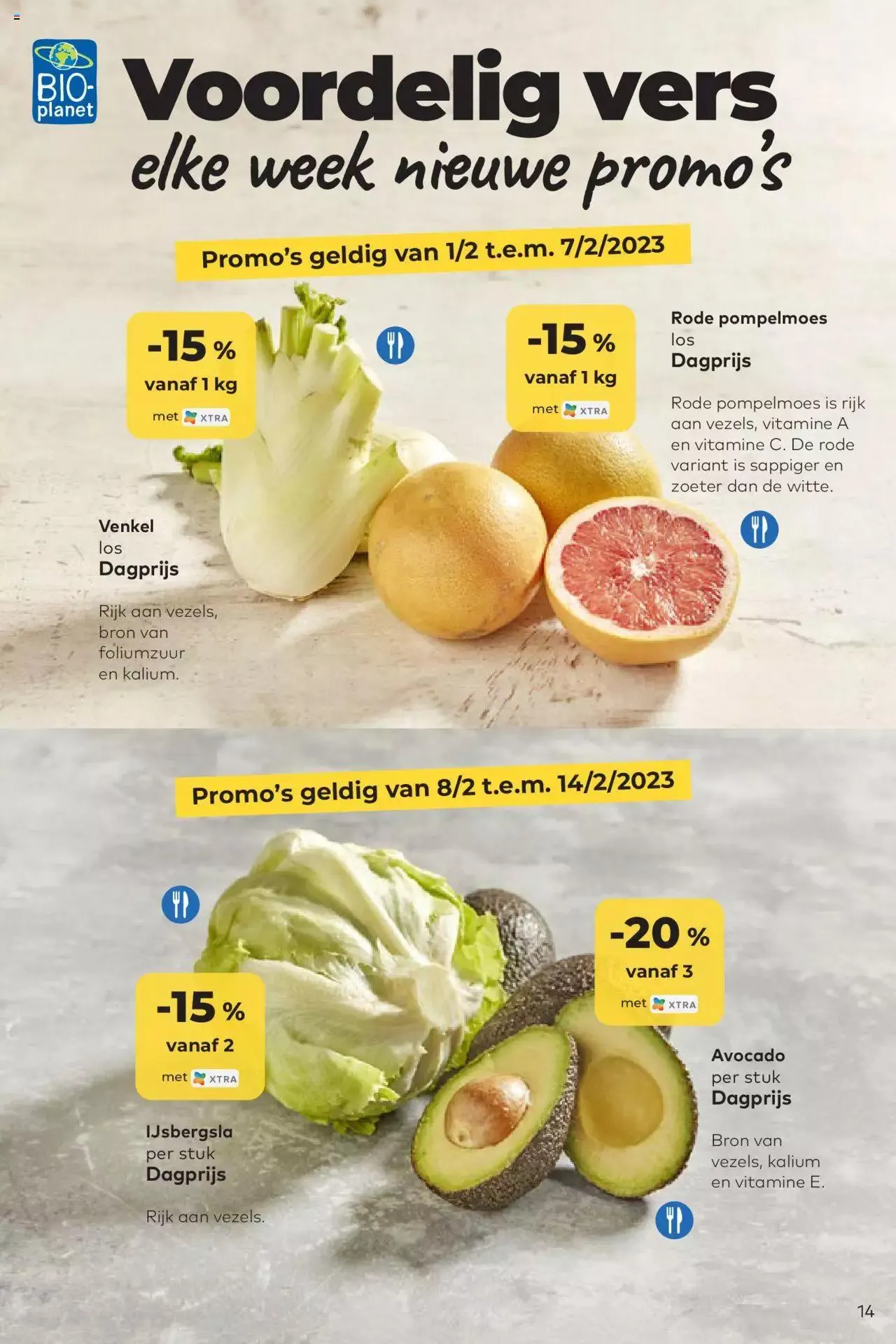 BioPlanet folder van 28 februari tot 31 december 2023 - folder pagina 14