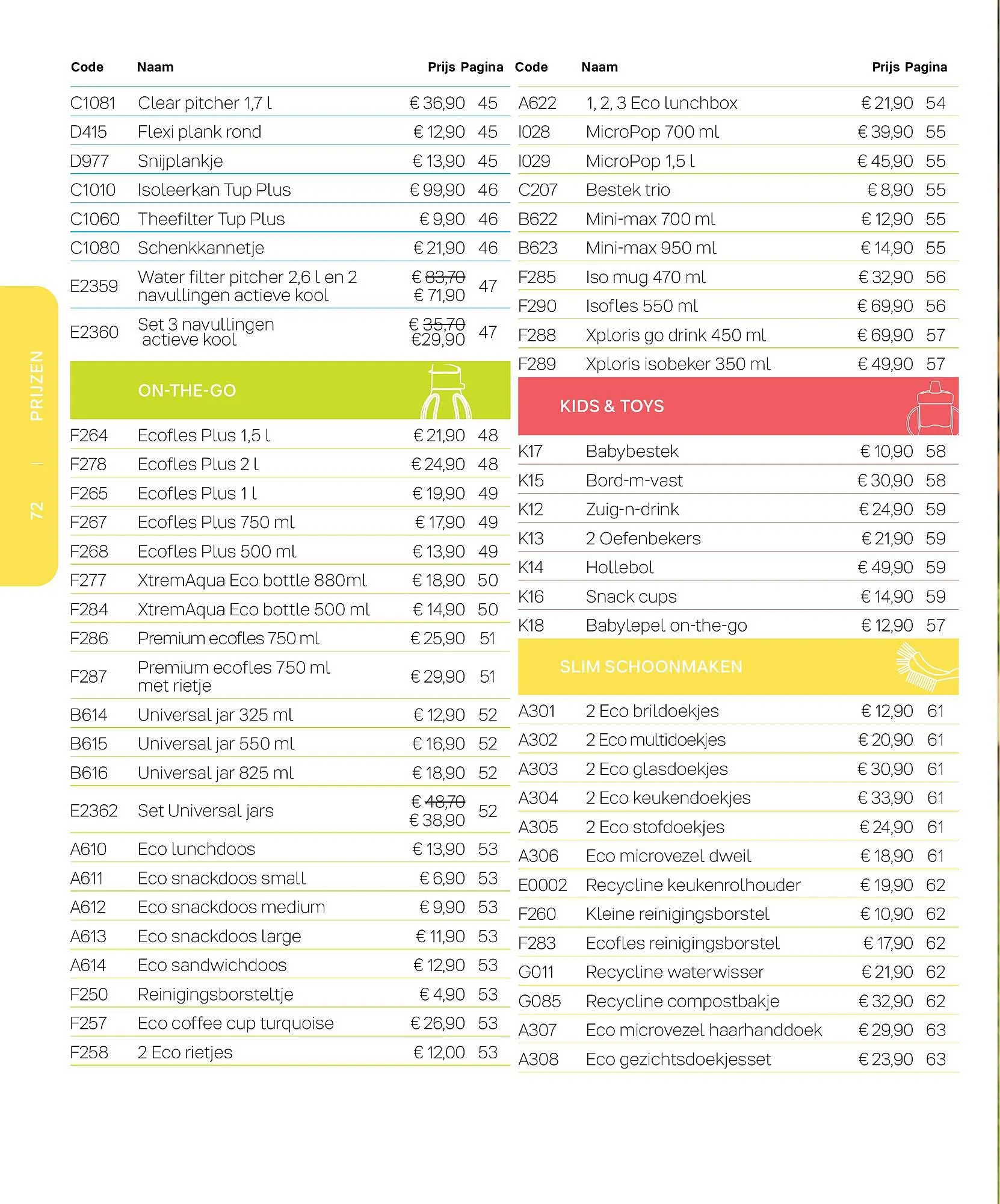 Tupperware Folder van 26 juli tot 26 juli 2023 - folder pagina 72