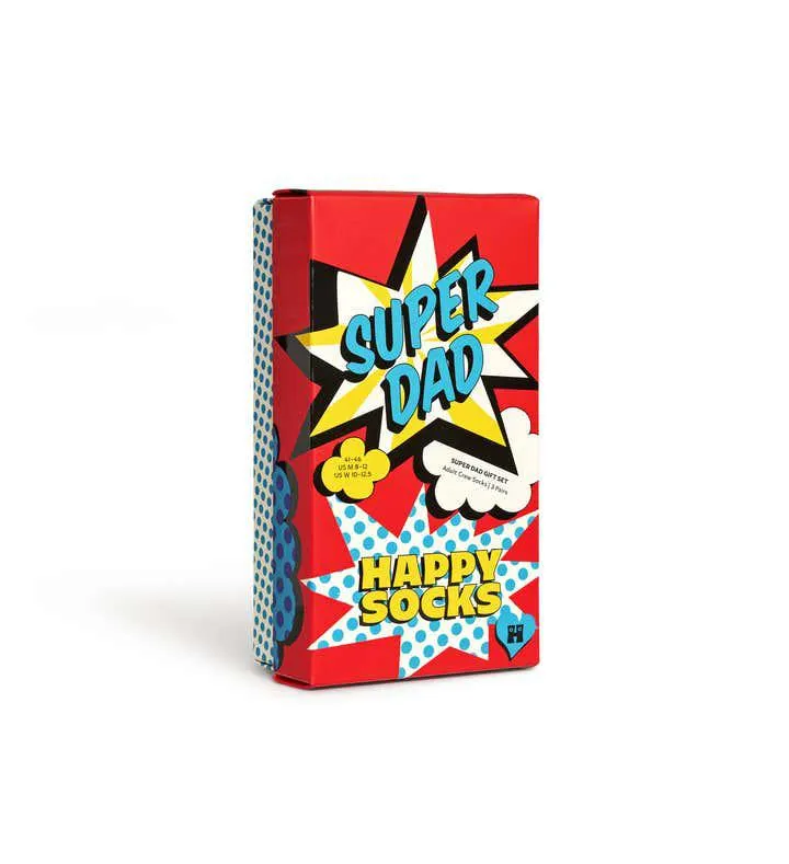 3-Pack Super Dad Socks Gift Set