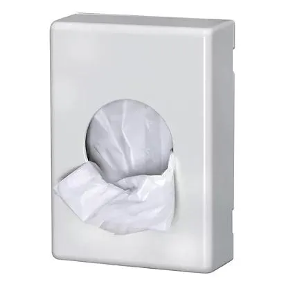 Wanddispenser van maandverbandzakjes