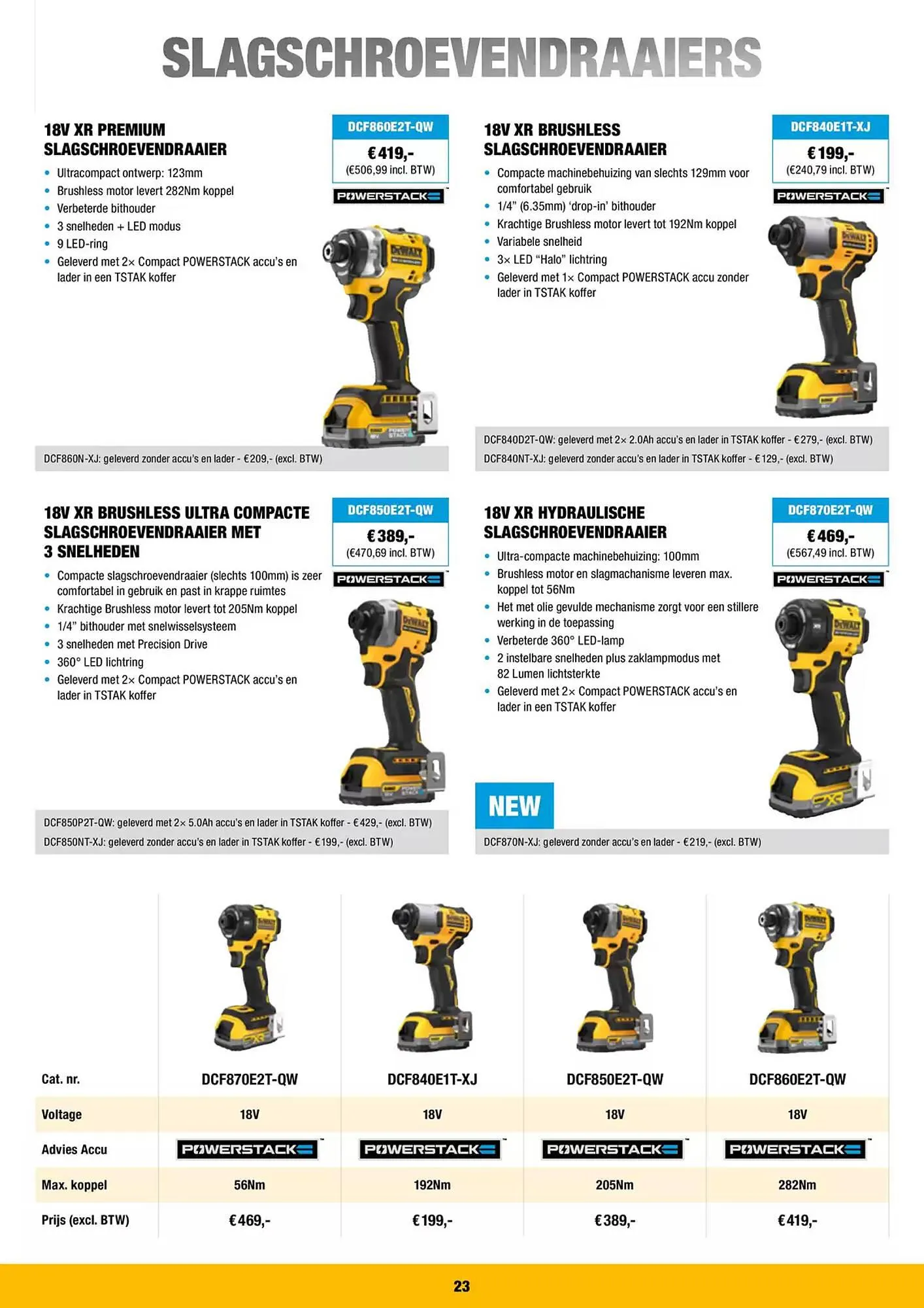 DeWALT folder van 3 februari tot 31 augustus 2025 - folder pagina 23