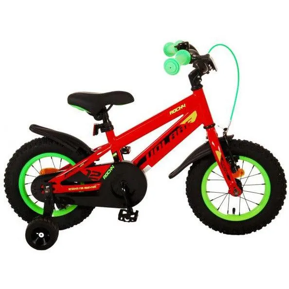 Volare Rocky Kinderfiets - Jongens - 12 inch - Rood