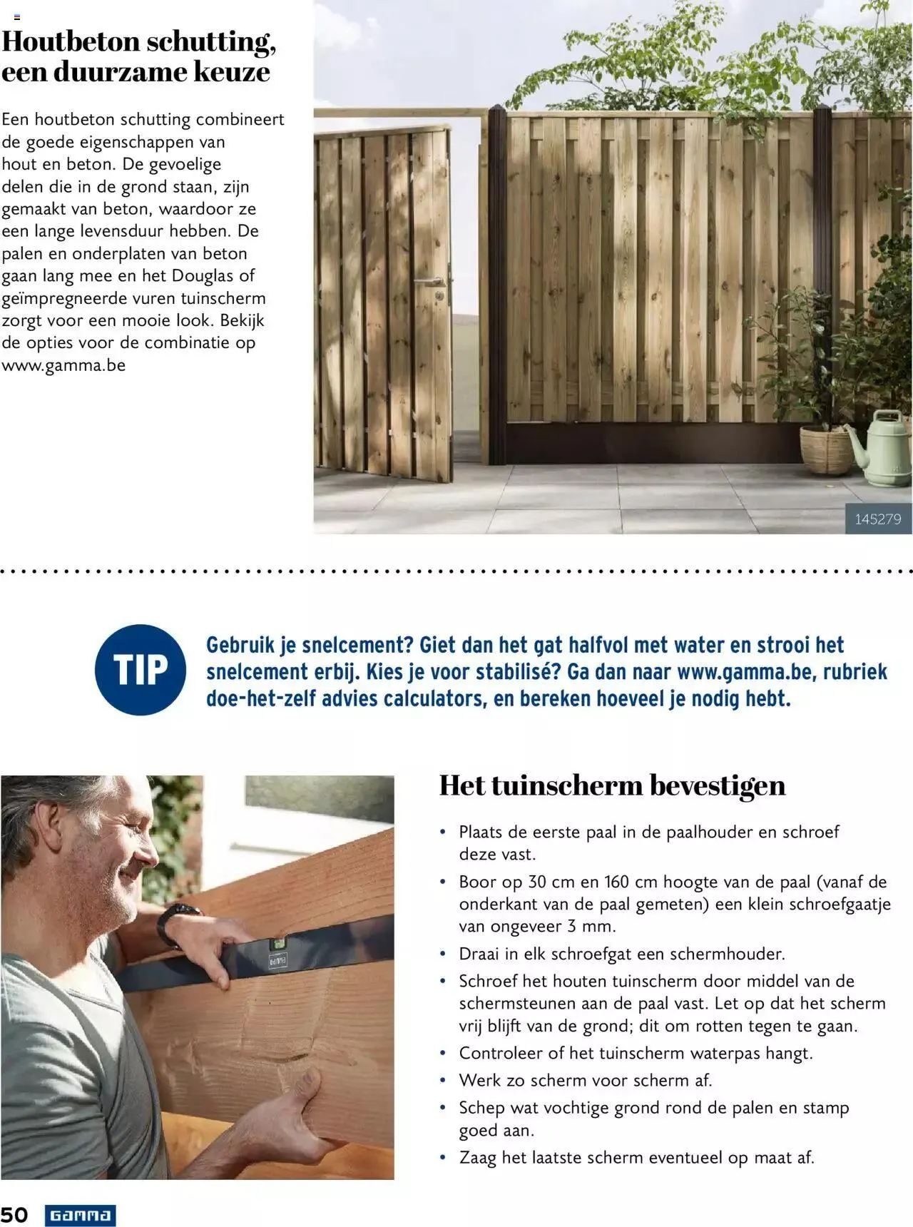 GAMMA tuinmagazine 2022 van 22 maart tot 31 december 2023 - folder pagina 50