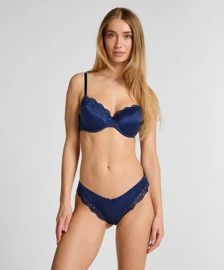 Brazilian Lace & Shine - Blauw