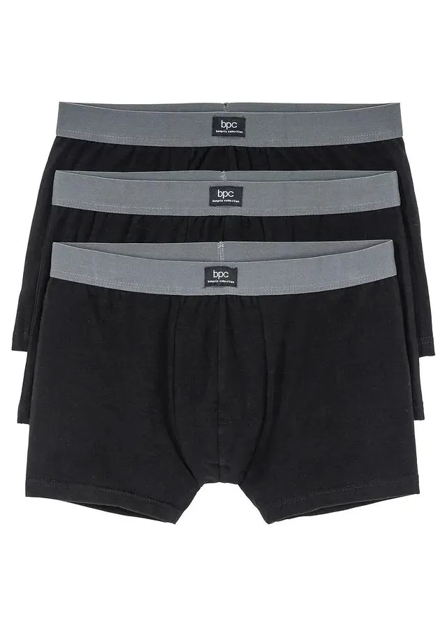 Lot de 3 boxers coton