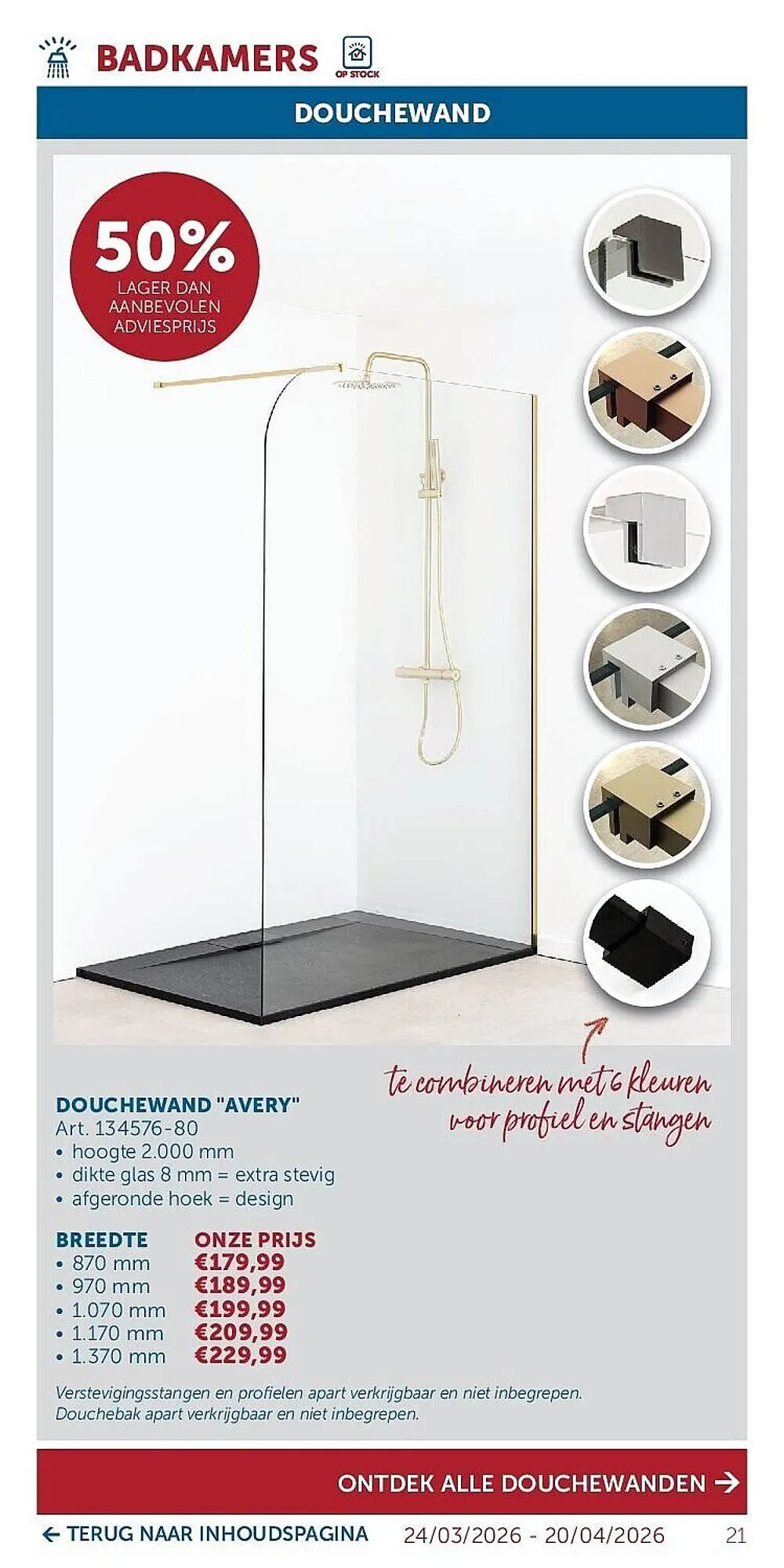 Zelfbouwmarkt folder van 24 maart tot 20 april 2026 - folder pagina 21