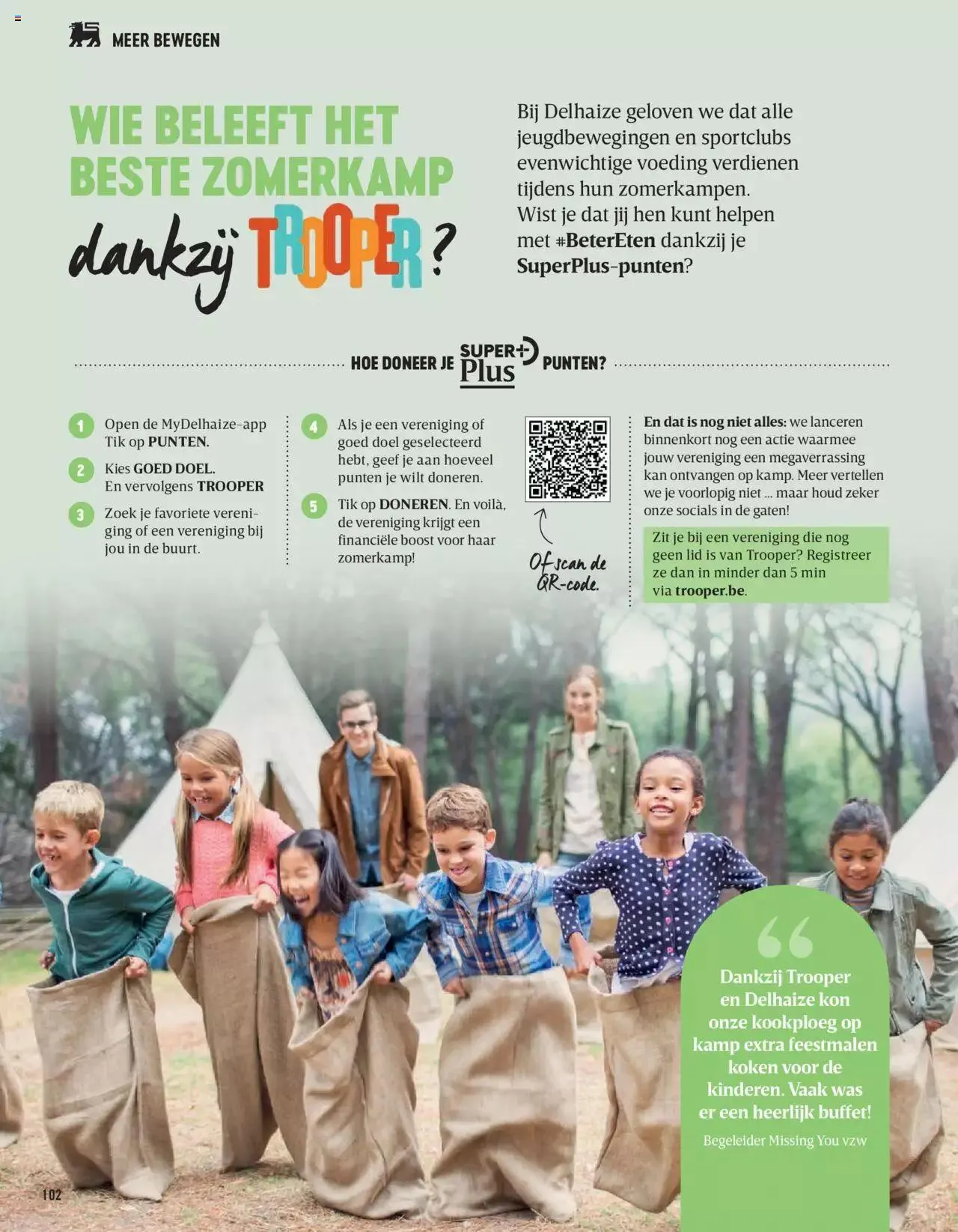 Delhaize Magazine N°69 NL van 31 mei tot 31 december 2023 - folder pagina 102