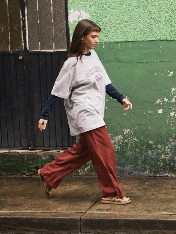 Vista - Pantalon taille élastique pour Femme