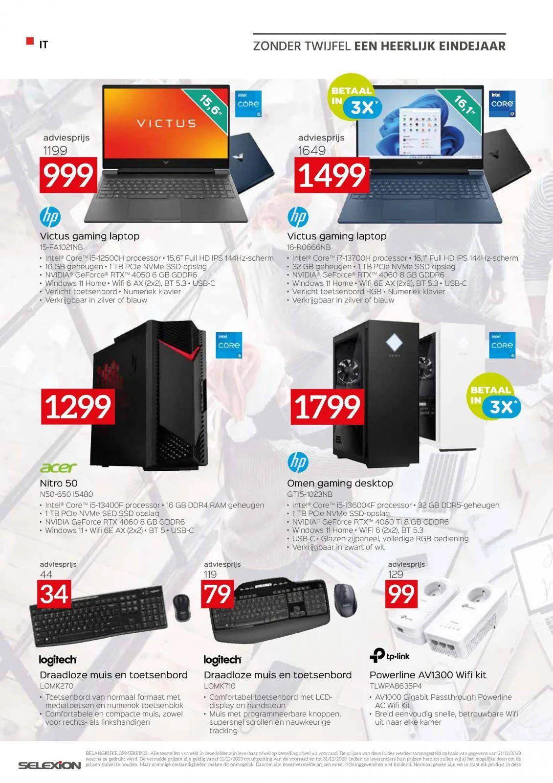 Selexion folder tot 01.01.2024 van 11 december tot 1 januari 2024 - folder pagina 2