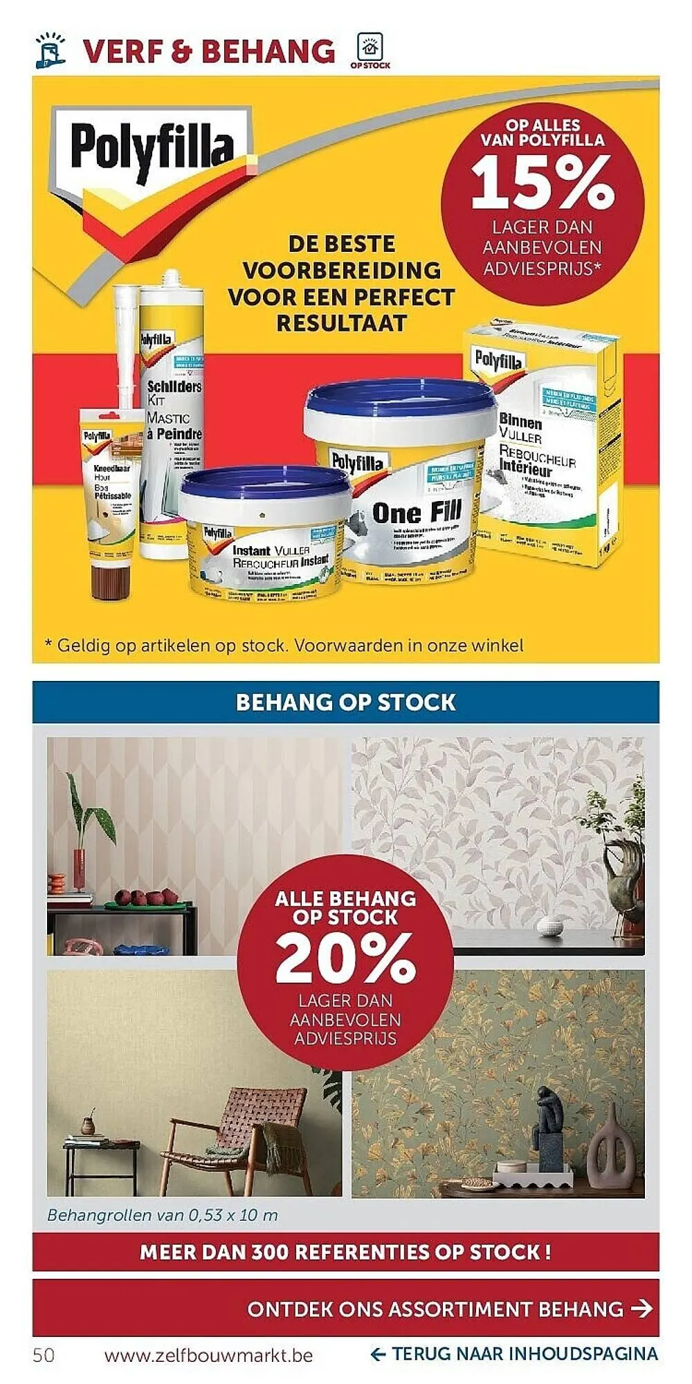 Zelfbouwmarkt folder van 21 april tot 18 mei 2026 - folder pagina 50