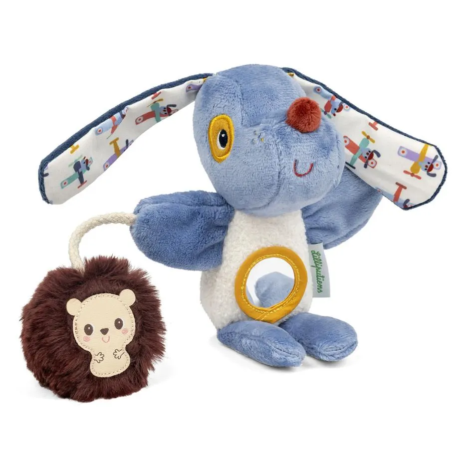 Peluche marionnette à doigts Jules le chien