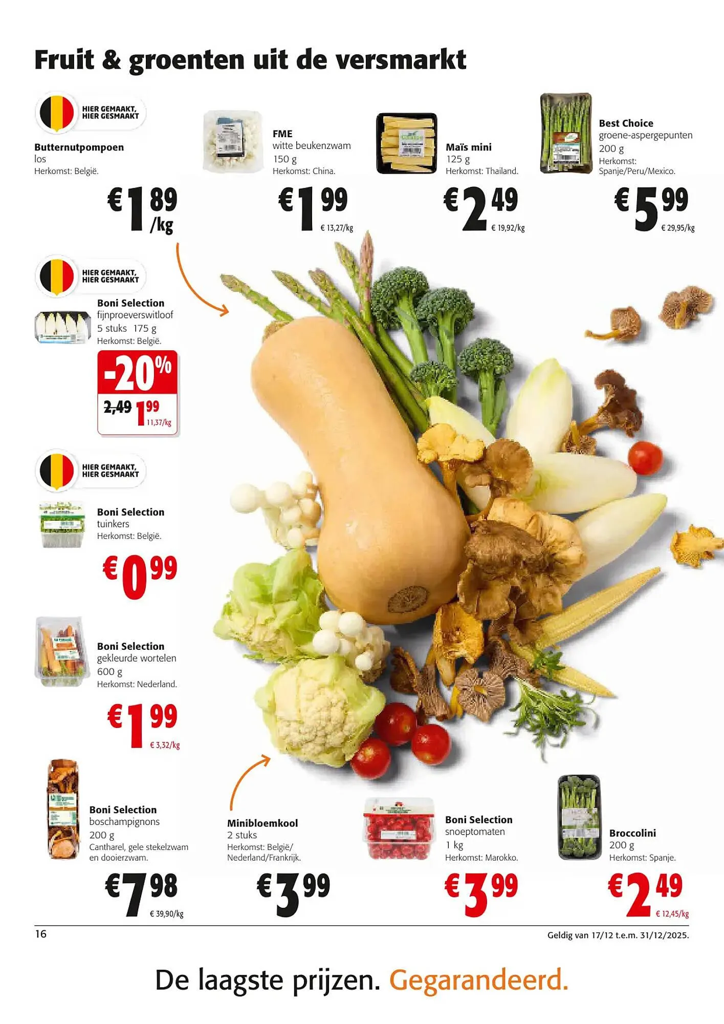 Colruyt folder van 17 december tot 31 december 2025 - folder pagina 16