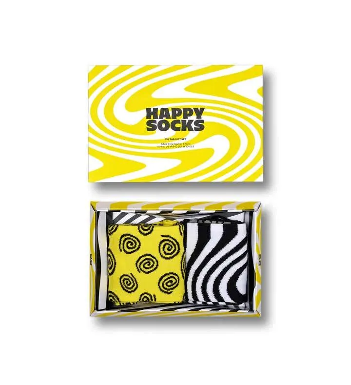 2-Pack Zig Zag Socks Gift Set