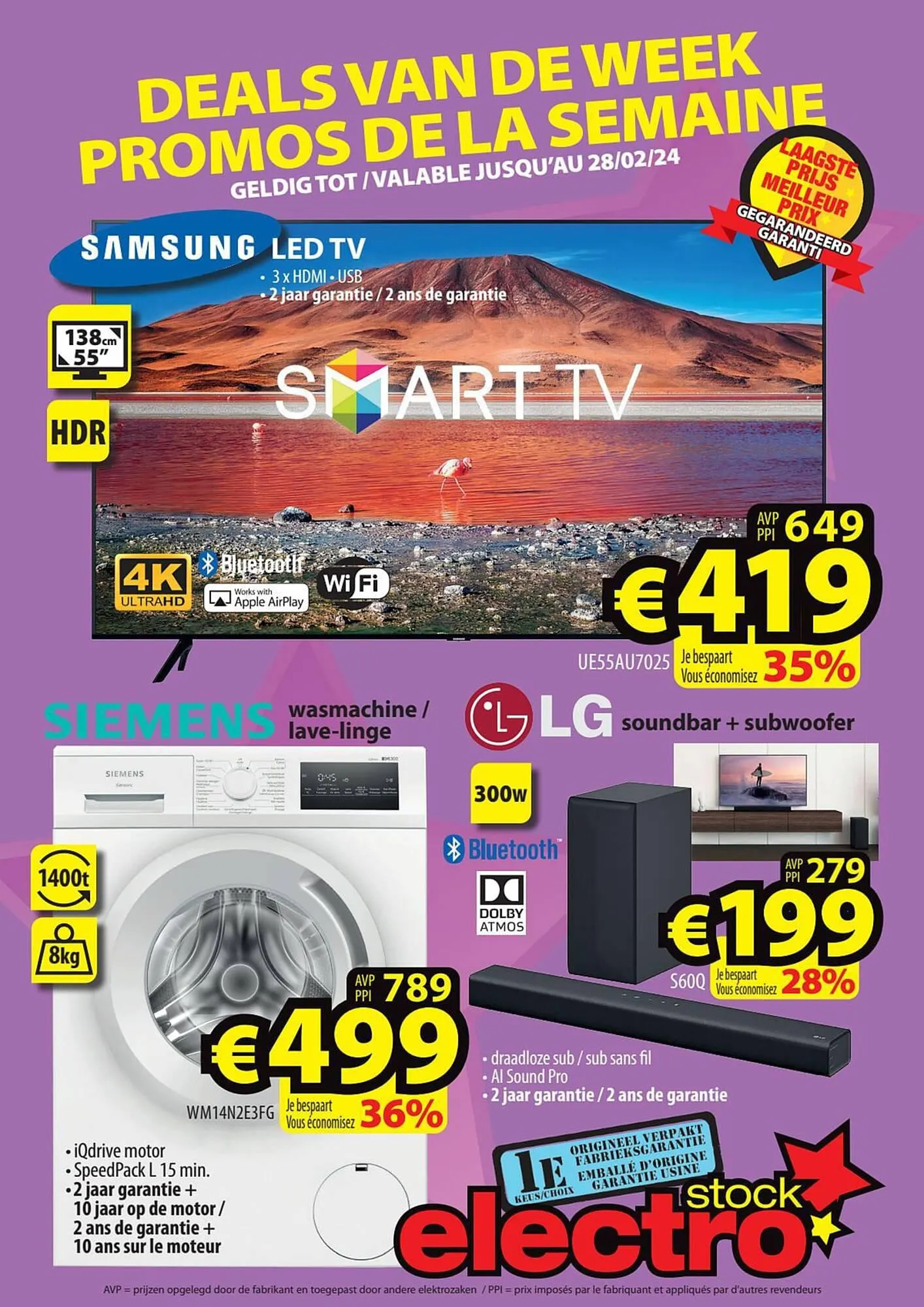 ElectroStock folder van 21 februari tot 28 februari 2024 - folder pagina 