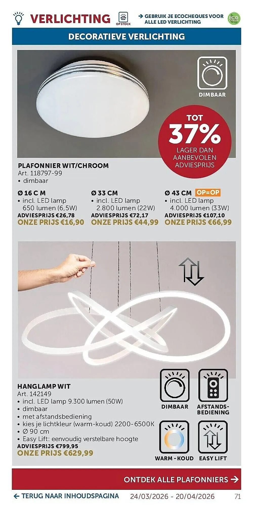 Zelfbouwmarkt folder van 24 maart tot 20 april 2026 - folder pagina 71