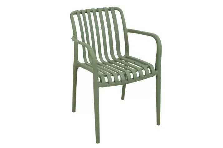 Tuinstoel Cute kunststof groen