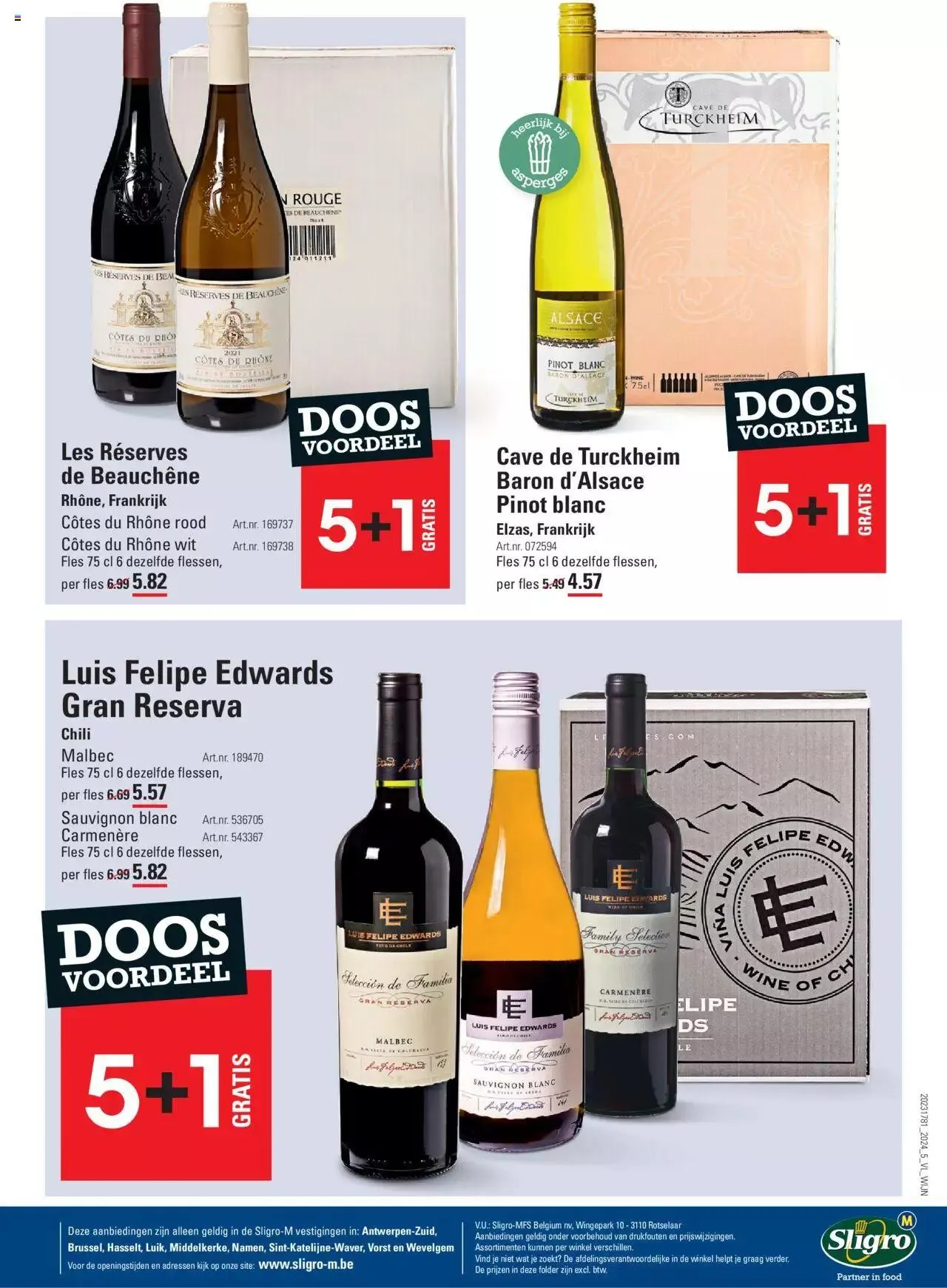 Sligro Wijn van 22 april tot 31 december 2024 - folder pagina 8