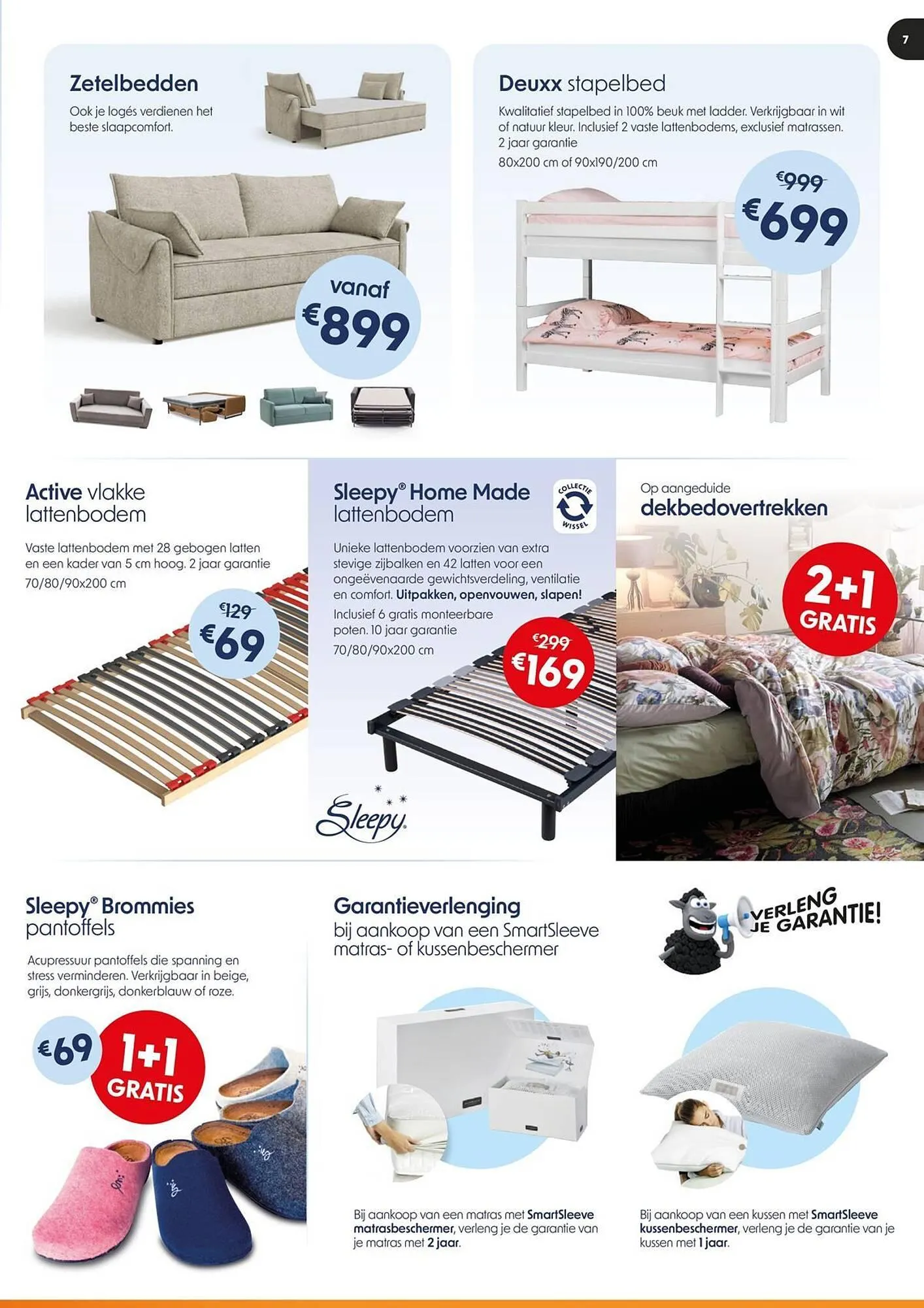 Sleepworld folder van 1 oktober tot 31 oktober 2025 - folder pagina 7