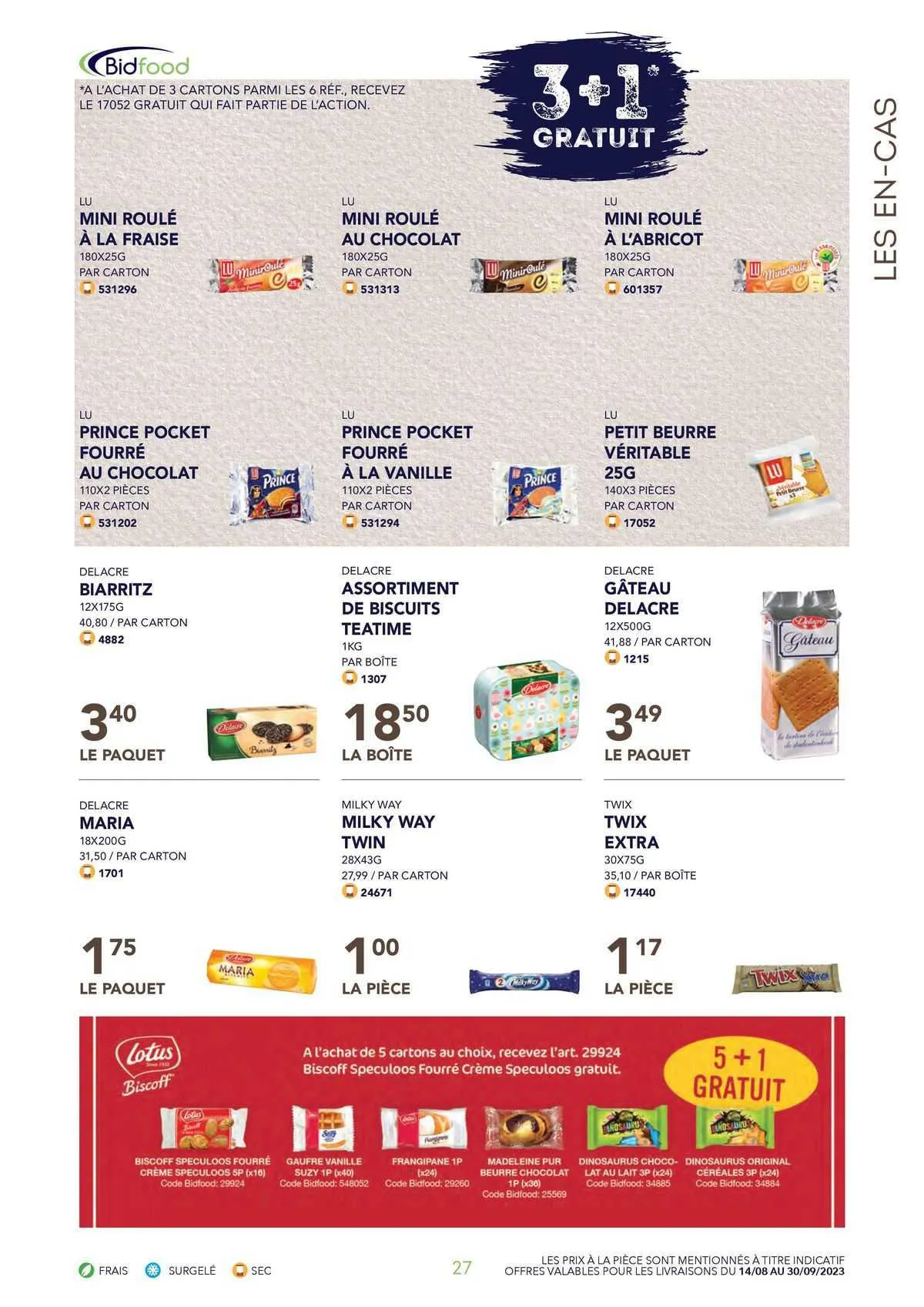 Bidfood Folder van 28 september tot 30 september 2023 - folder pagina 22