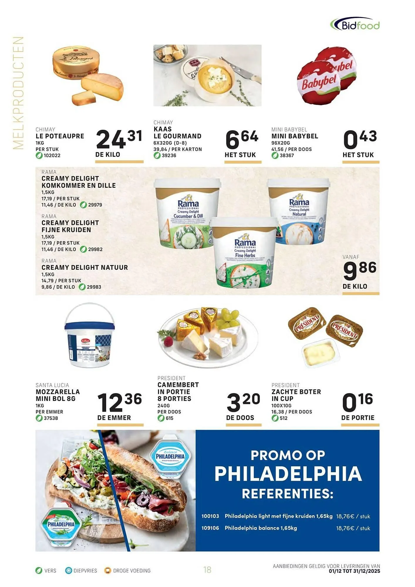 Bidfood magazine van 2 december tot 31 december 2025 - folder pagina 18