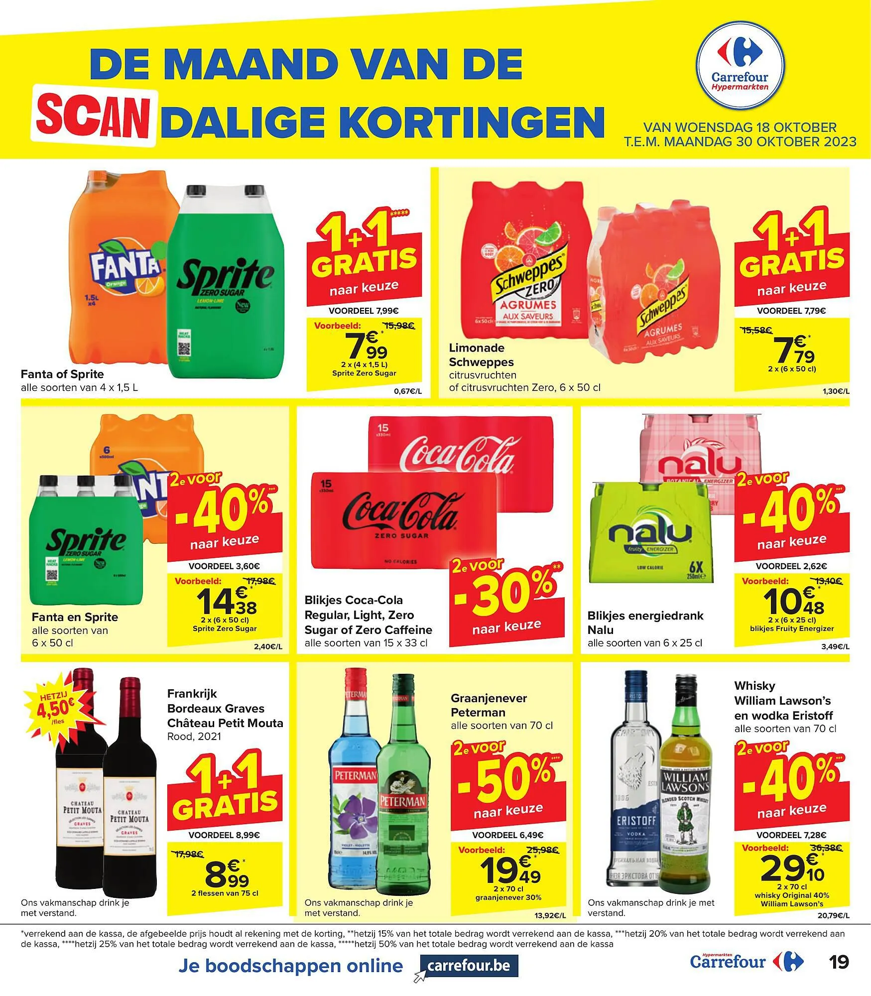 Hyper Carrefour Folder van 19 oktober tot 19 oktober 2023 - folder pagina 15