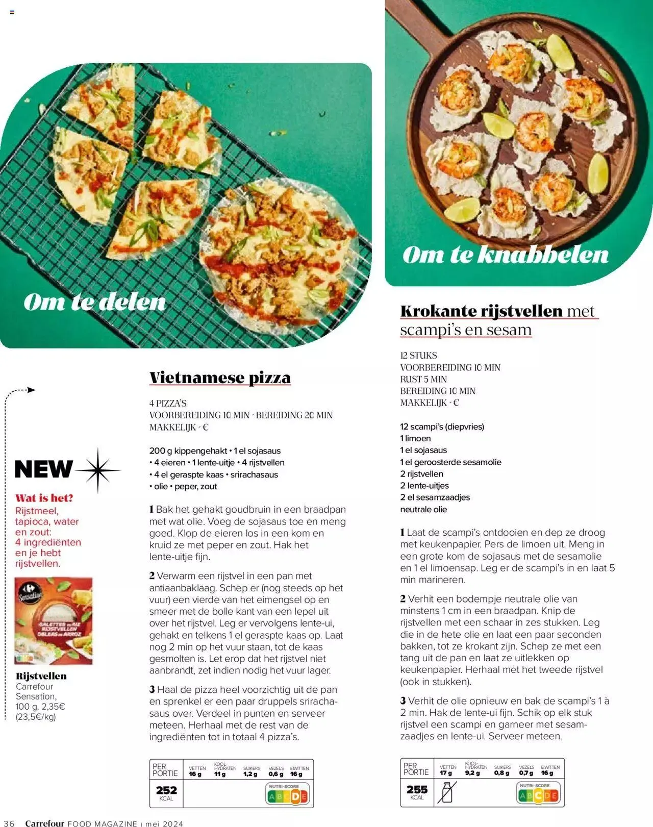 Carrefour Food Mag Lekkers voor mei van 31 mei tot 31 december 2024 - folder pagina 36