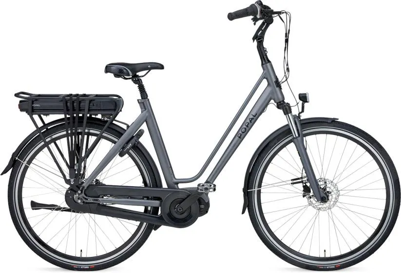 Popal Redlem 28 Inch Dames 7V Hydraulische schijfrem Matgrijs