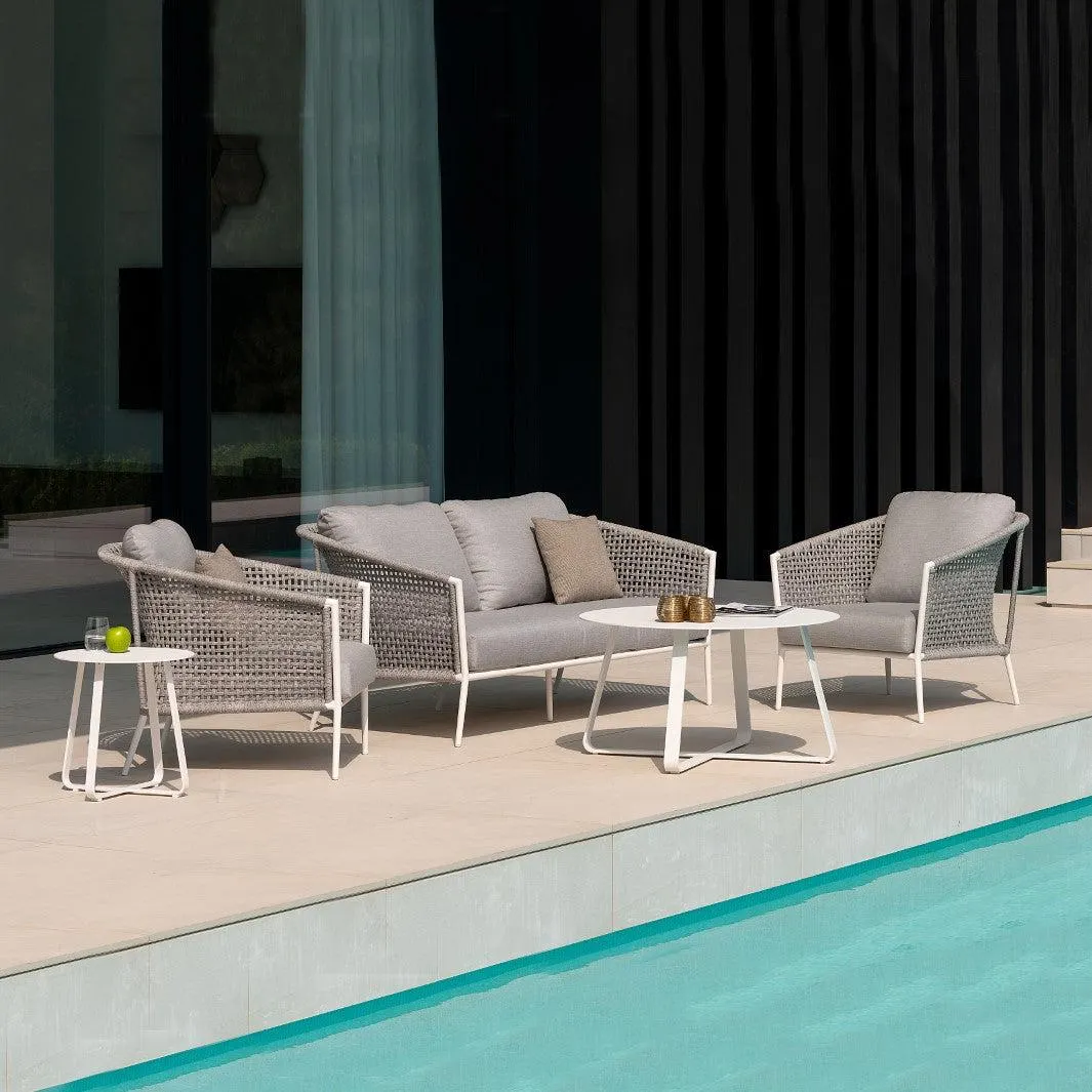 Safara loungeset white mat