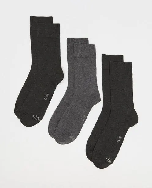 Set van 3 paar kousen