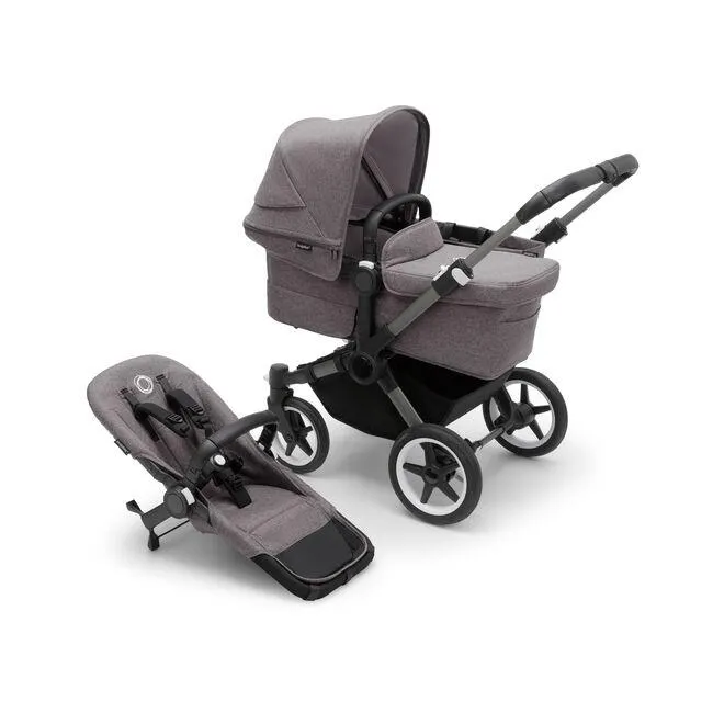 Bugaboo Donkey 5 Mono kinderwagen met wieg en stoel