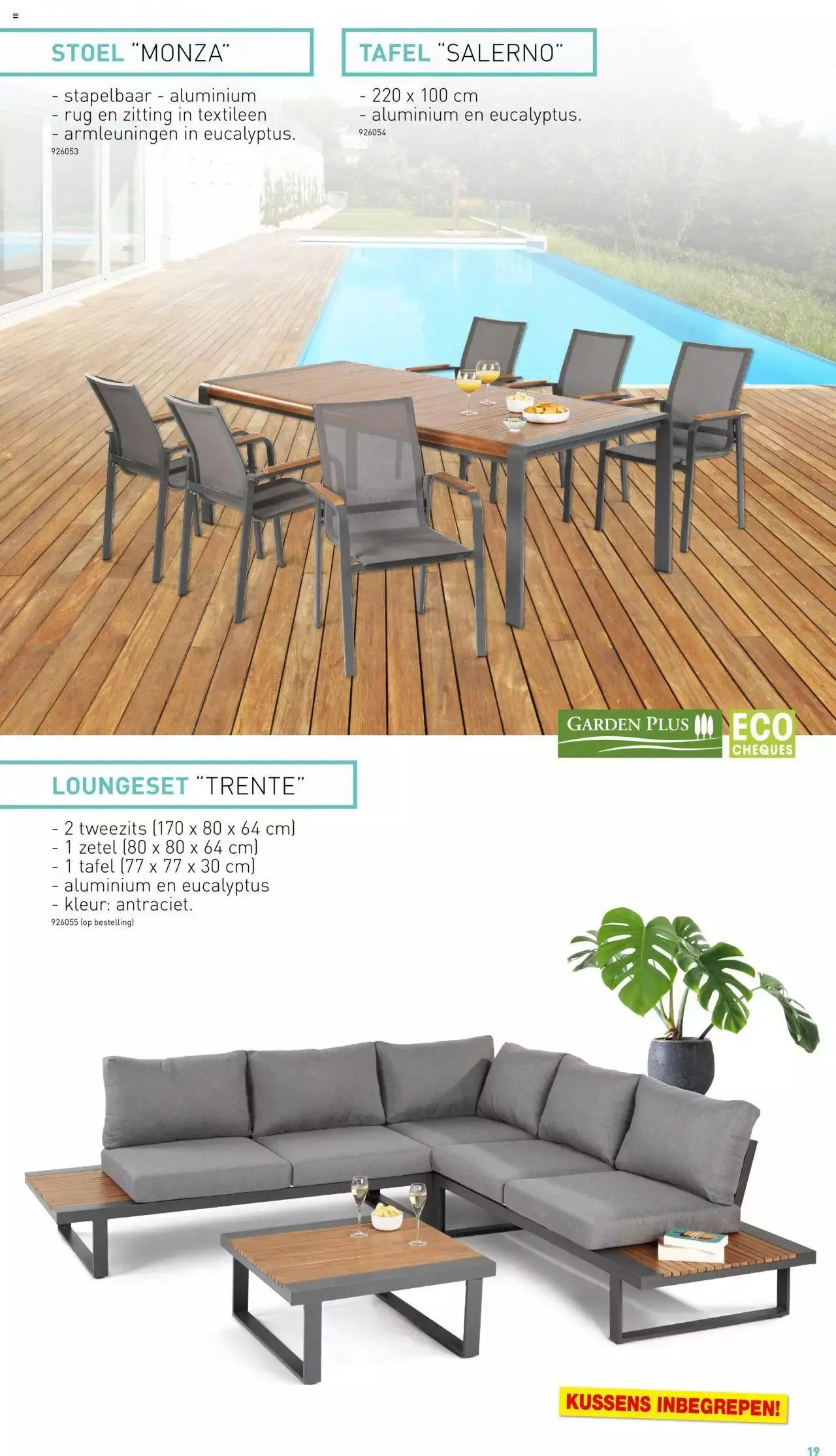 Hubo - Tuinmeubelen Special 2023 van 30 juni tot 31 december 2023 - folder pagina 19