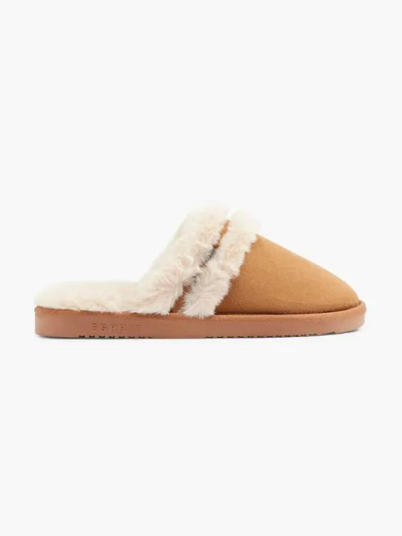 Cognac instap pantoffel