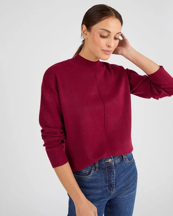 Thermolactyl trui met ribstof