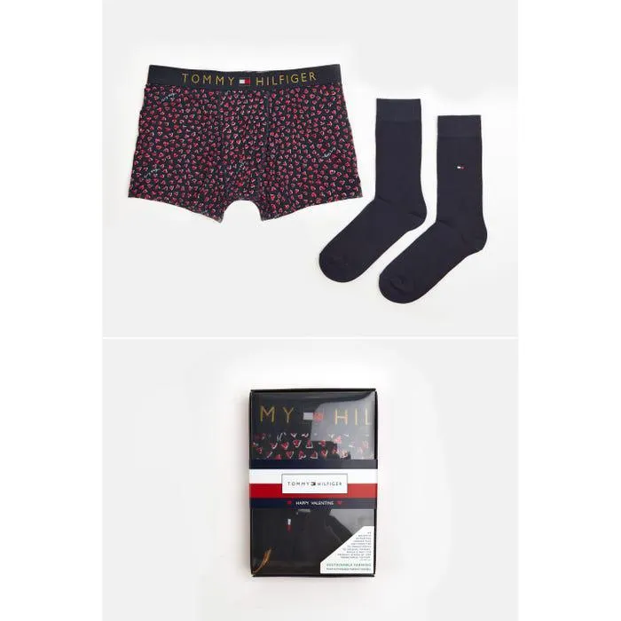Giftbox boxershort hartjes sokken - Tommy Hilfiger
