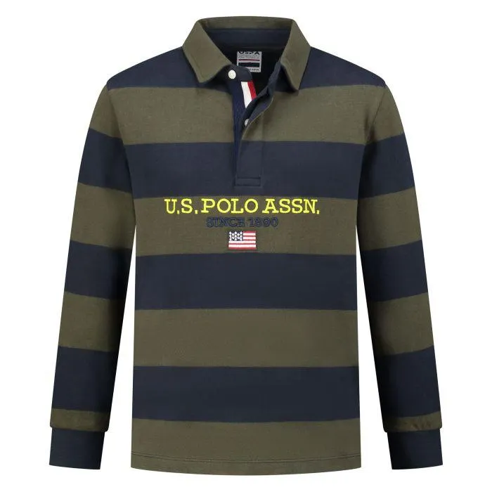 US Polo Assn Neri Longsleeve Polo Junior