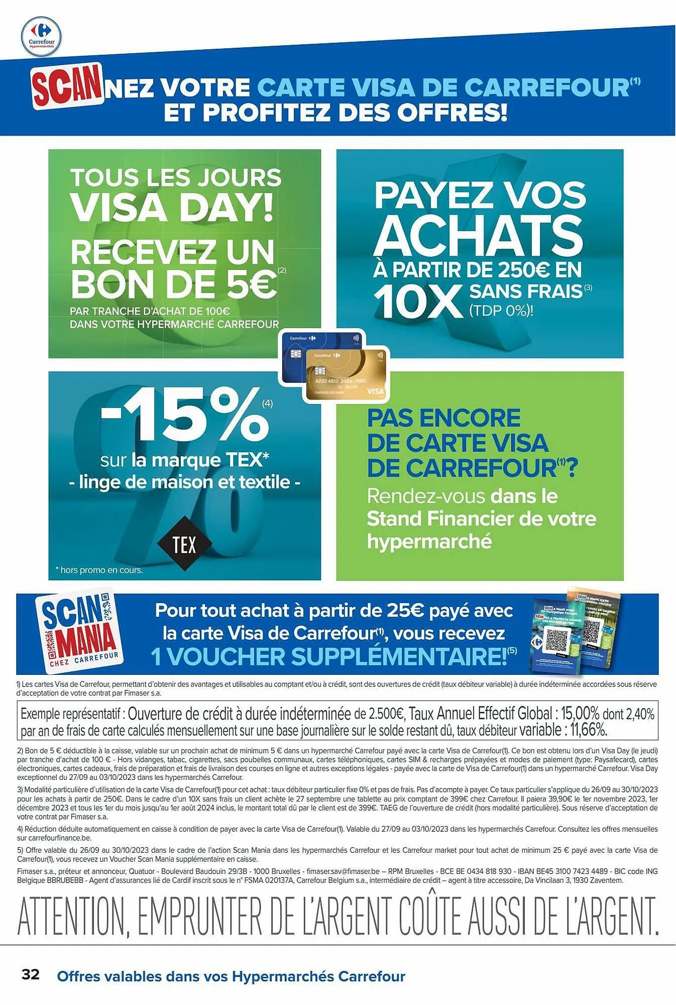 Carrefour Express Folder van 27 september tot 28 september 2023 - folder pagina 32