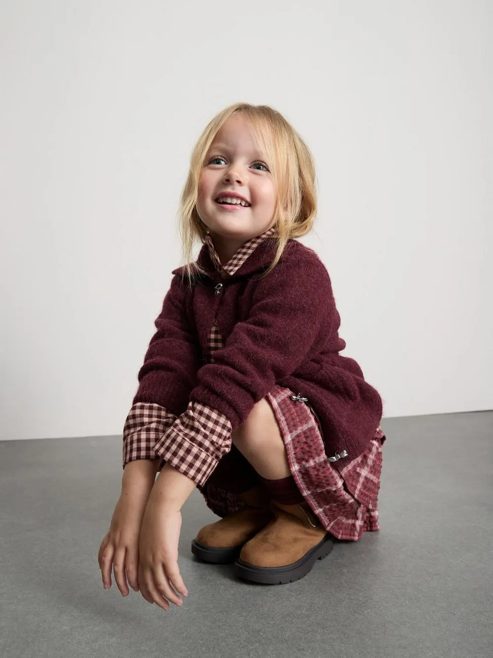 18 mois–8 ans | Gilet à col