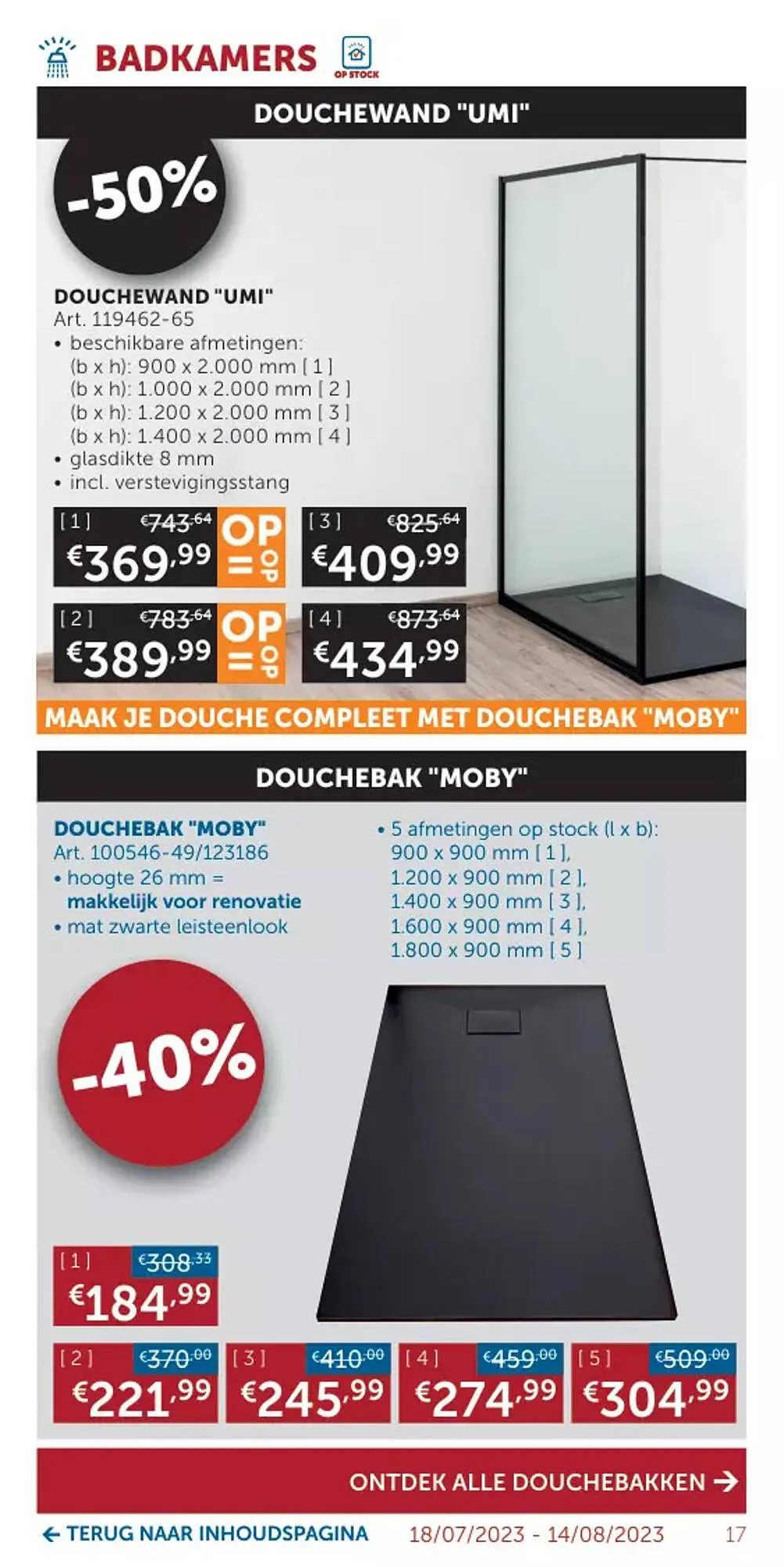 Zelfbouwmarkt folder van 18 juli tot 14 augustus 2023 - folder pagina 17