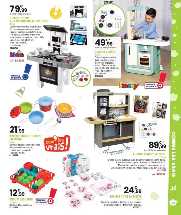 Jouez À L'infin van 29 oktober tot 5 december 2024 - folder pagina 263