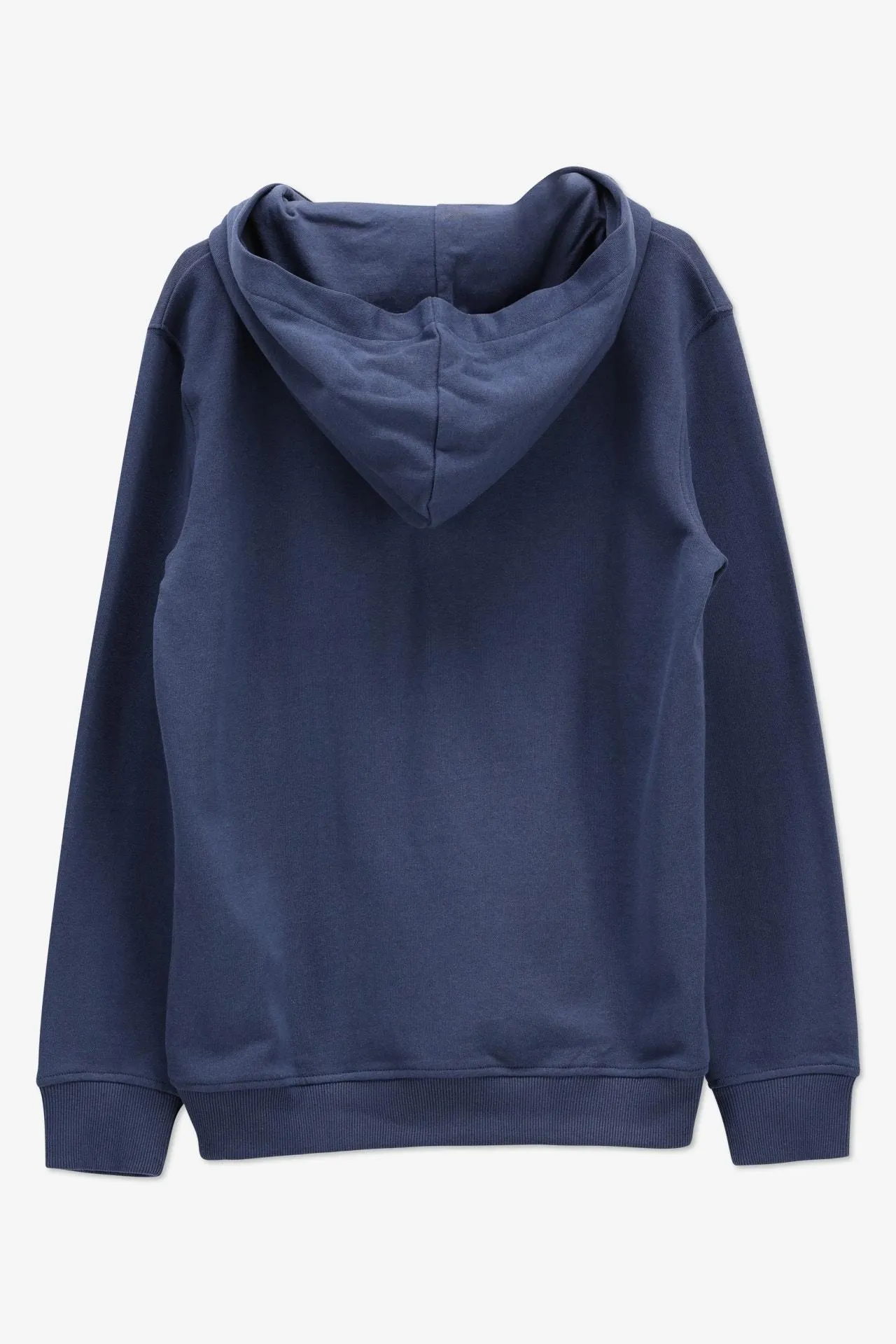 Donkerblauwe hoodie 'A new kind of future'