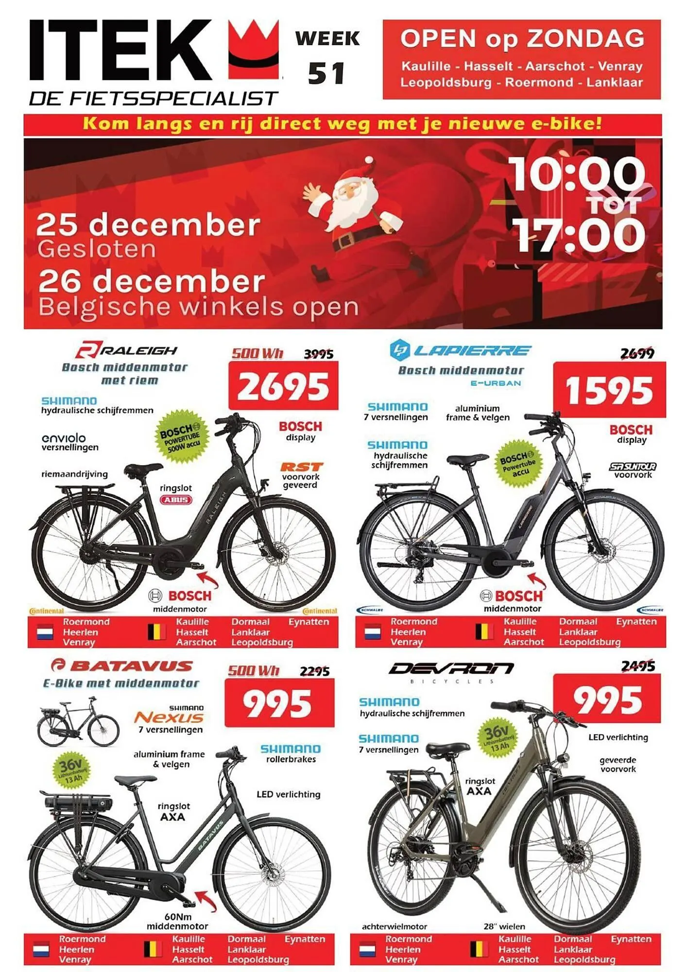 ITEK folder van 22 december tot 27 december 2025 - folder pagina 1