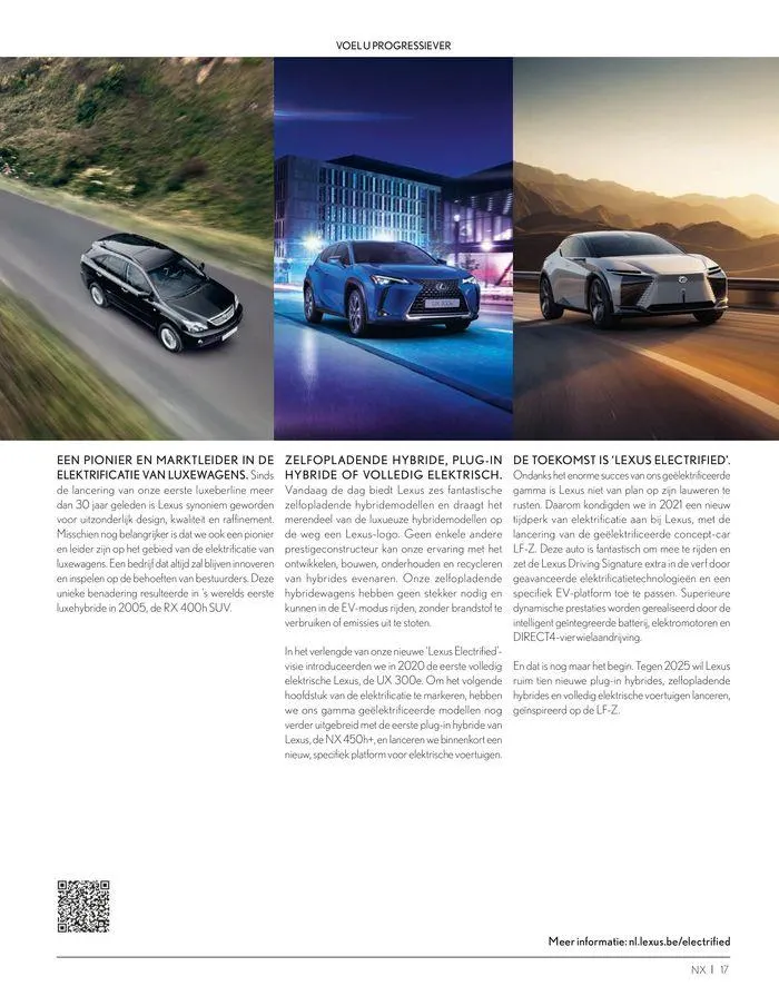 LEXUS NX van 23 november tot 23 november 2024 - folder pagina 17