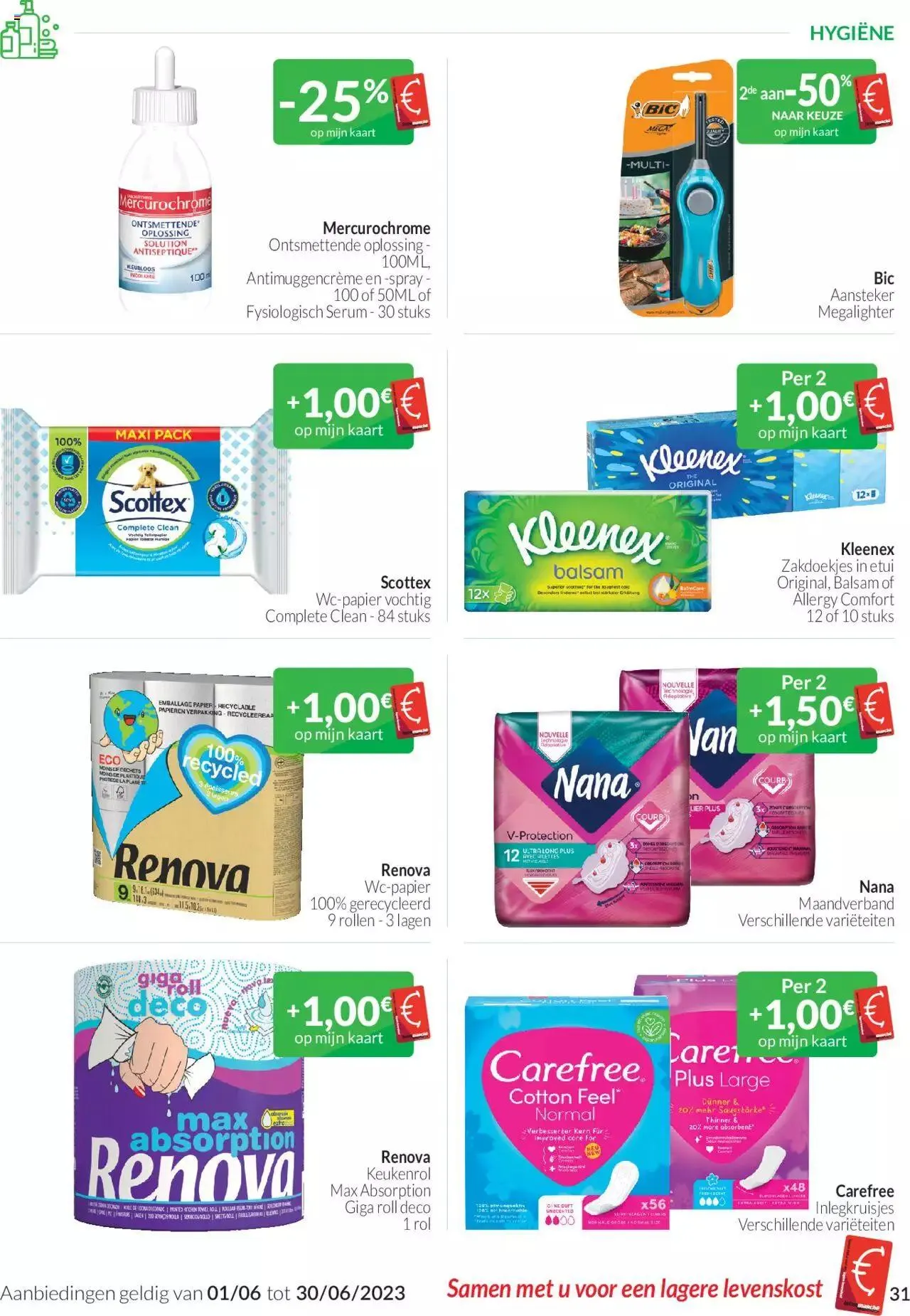 Intermarché De juniaanbiedingen met de Intermarché-kaart van 30 juni tot 31 december 2023 - folder pagina 31