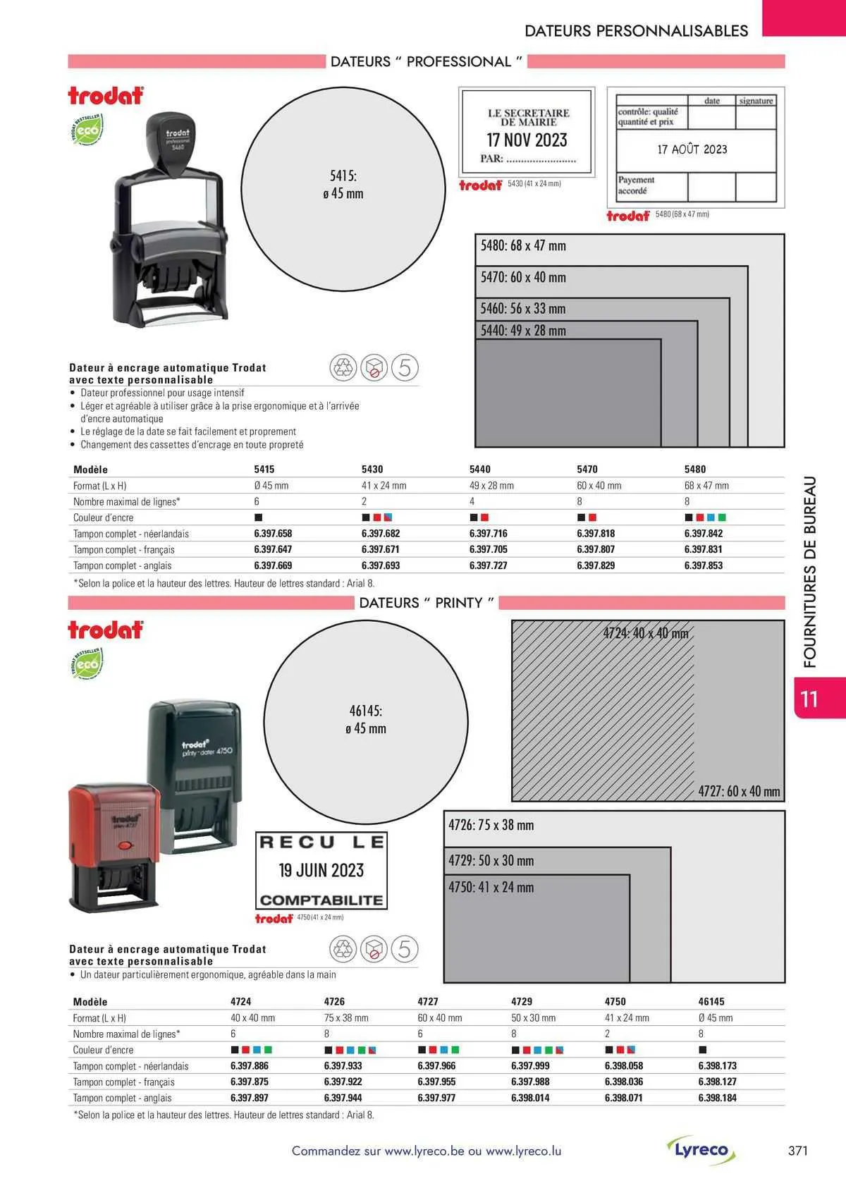 Lyreco Folder van 5 oktober tot 31 december 2023 - folder pagina 309