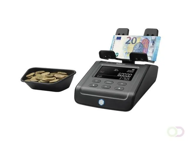 Geldtelweegschaal Safescan 6165 G3 zwart