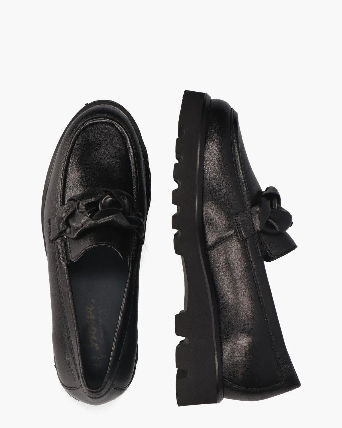 Sioux 69646 Zwart Damesloafers