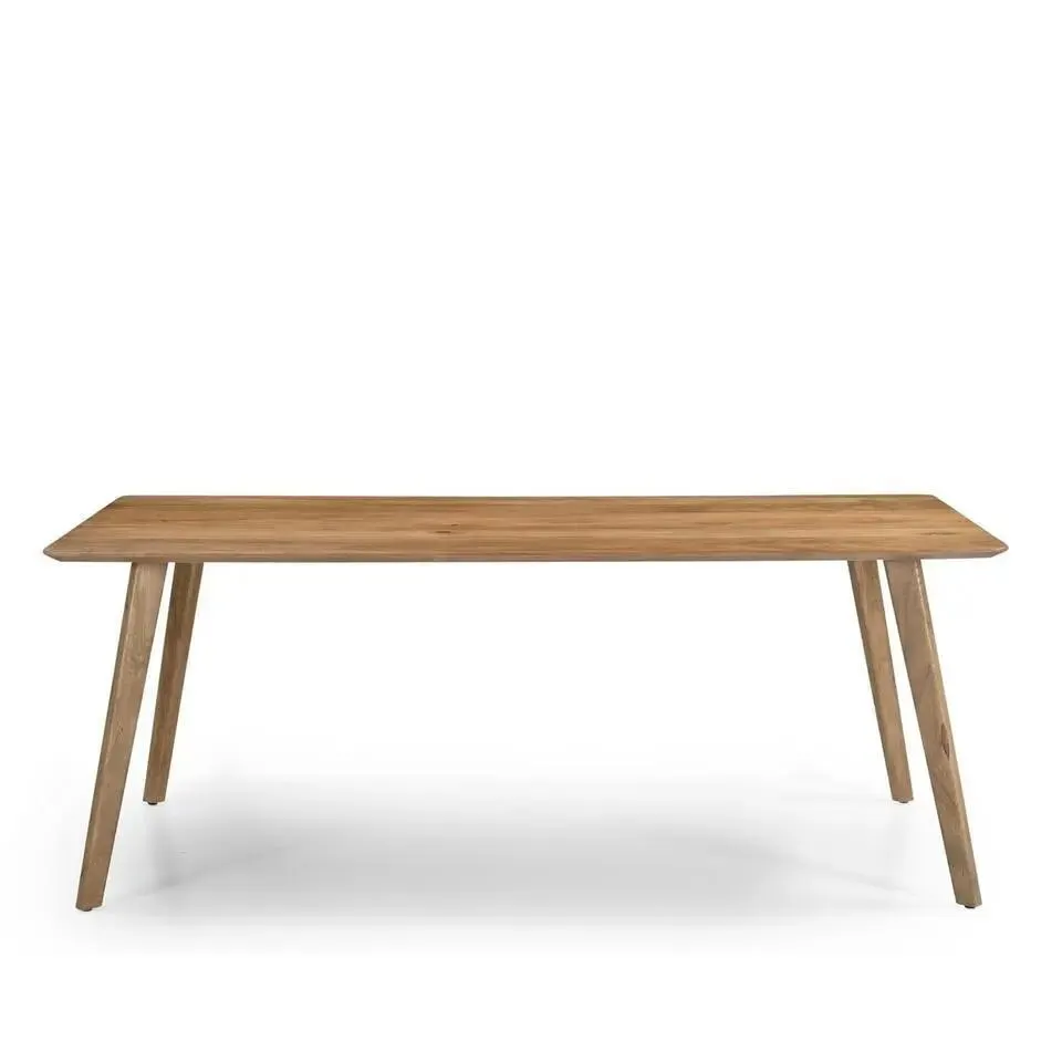 Eettafel Rechthoek - 200cm - Mangohout - Naturel - Tafel Denmark
