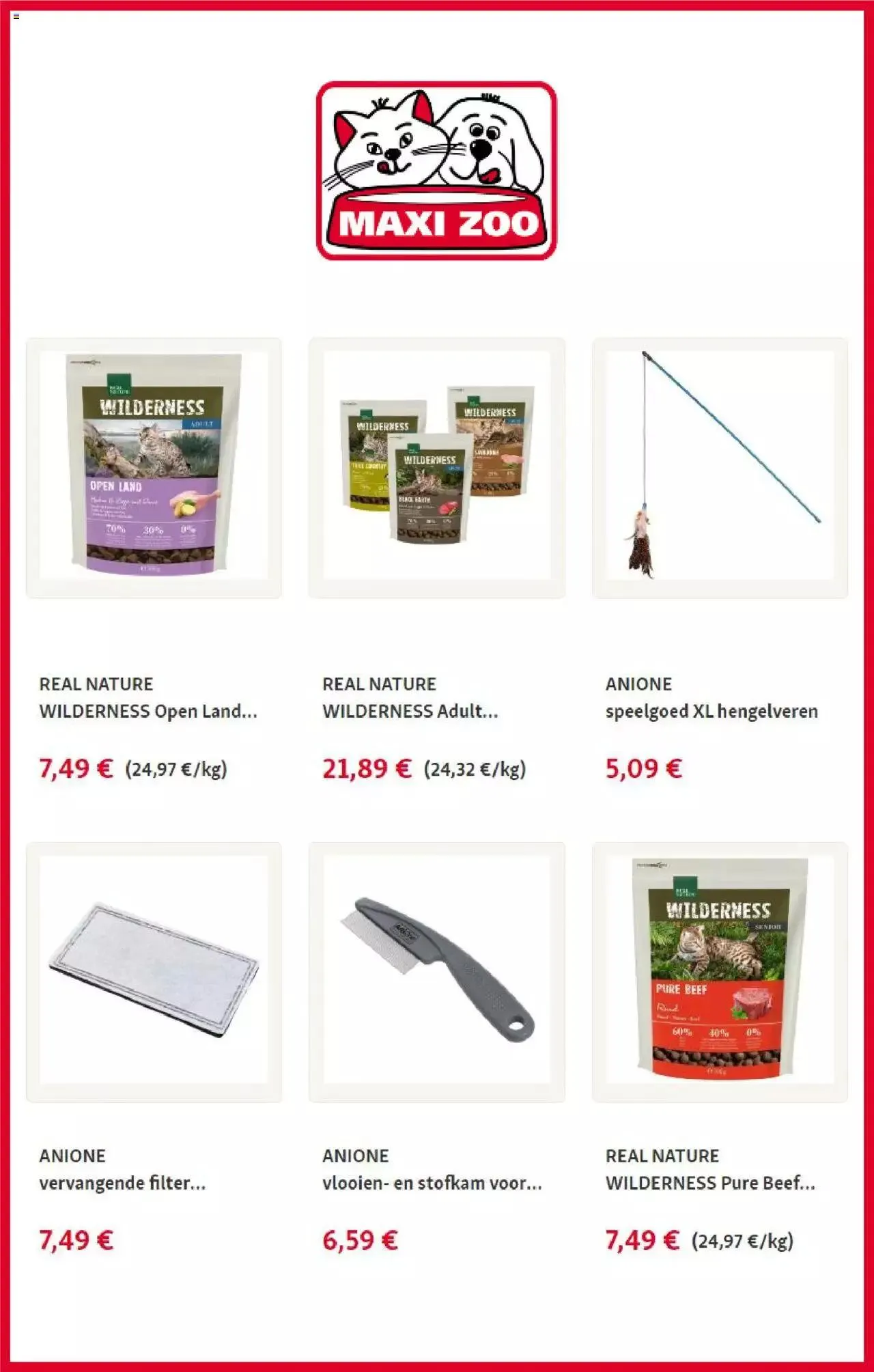 Maxi Zoo folder / publicité van 17 mei tot 31 december 2023 - folder pagina 2