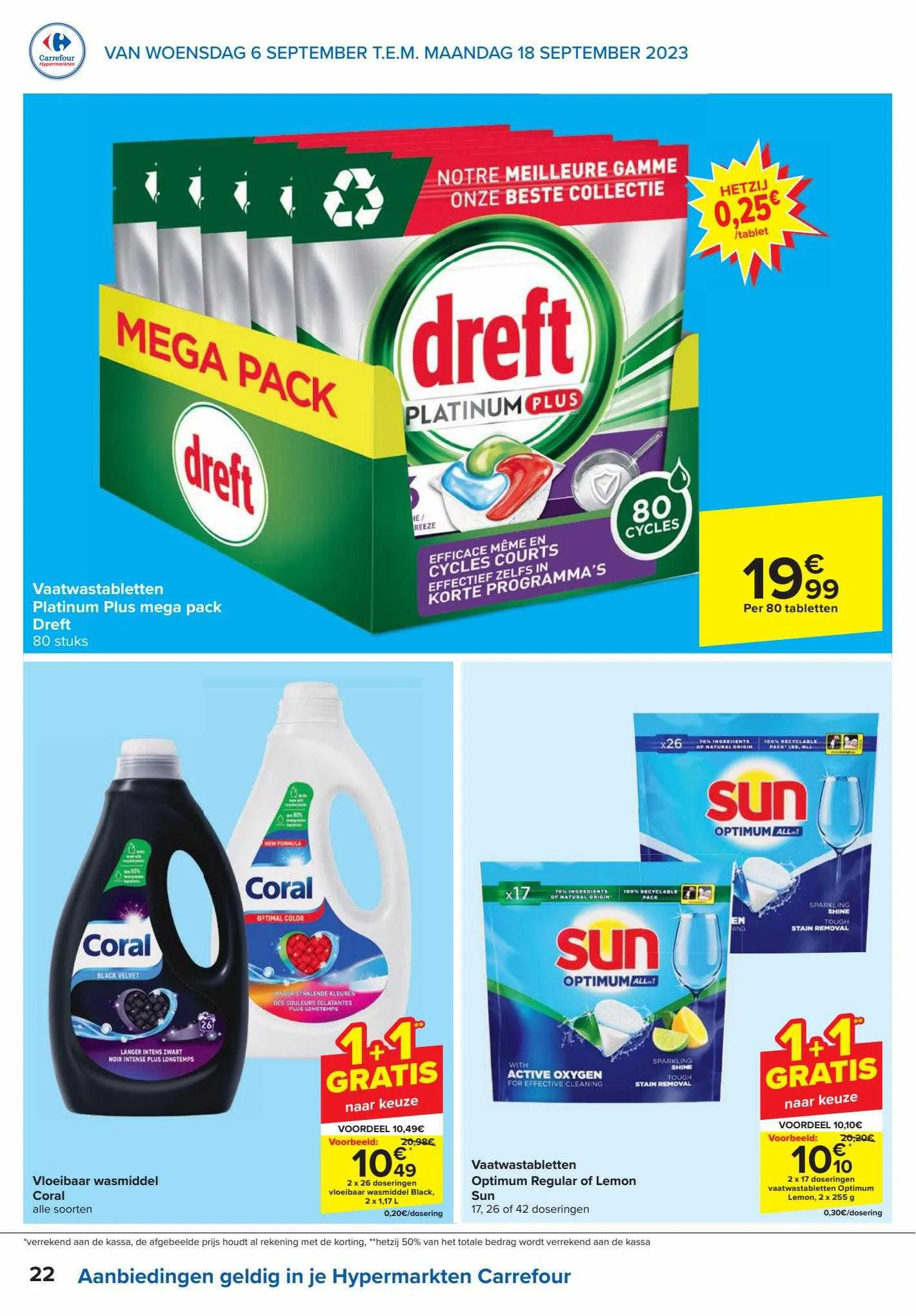 Carrefour Express Folder van 15 september tot 15 september 2023 - folder pagina 22